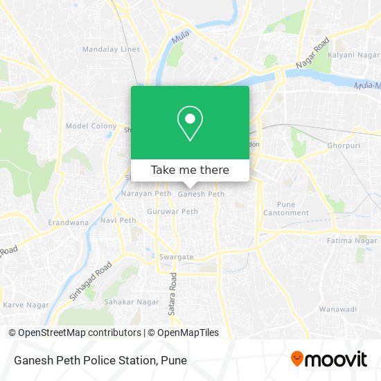 Ganesh Peth Police Station map
