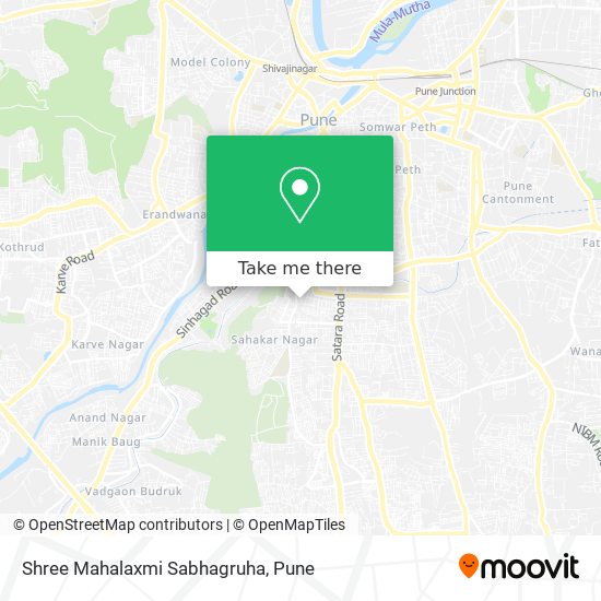 Shree Mahalaxmi Sabhagruha map