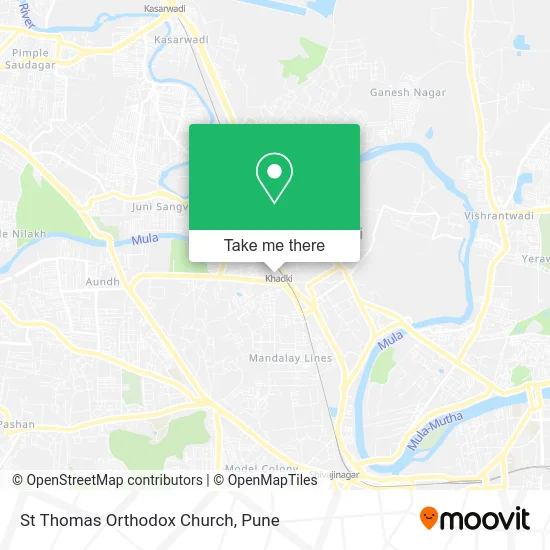 St Thomas Orthodox Church map