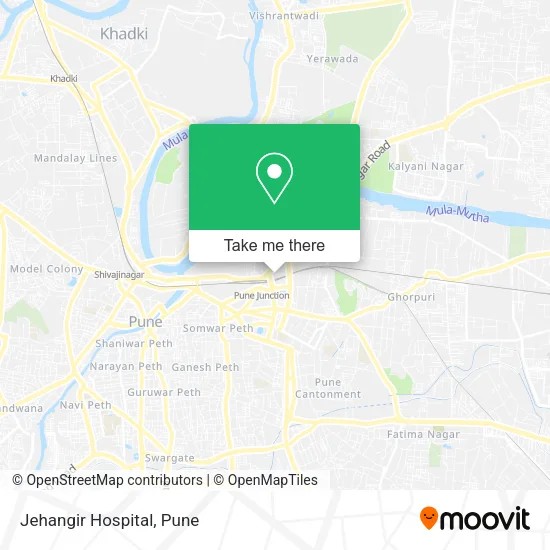 Jehangir Hospital map