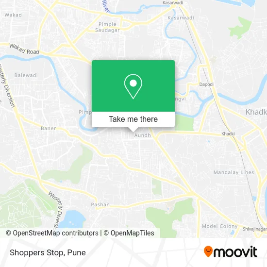 Shoppers Stop map