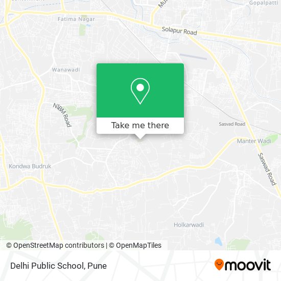 Delhi Public School map