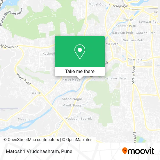 Matoshri Vruddhashram map