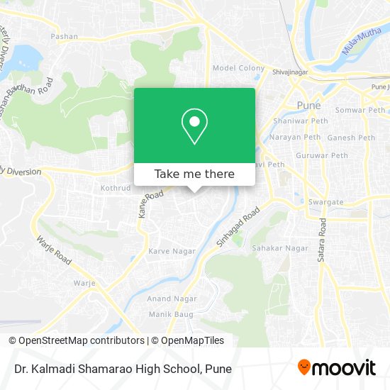 Dr. Kalmadi Shamarao High School map