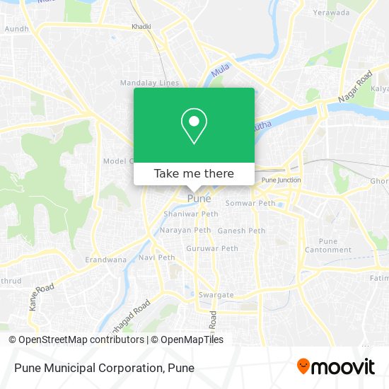 Pune Municipal Corporation map