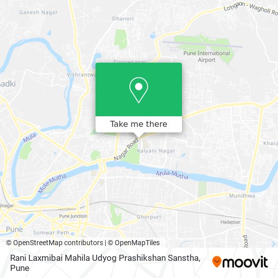 Rani Laxmibai Mahila Udyog Prashikshan Sanstha map