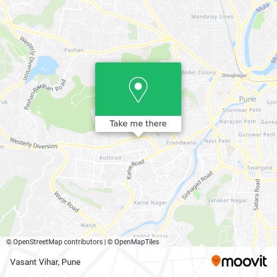 Vasant Vihar map