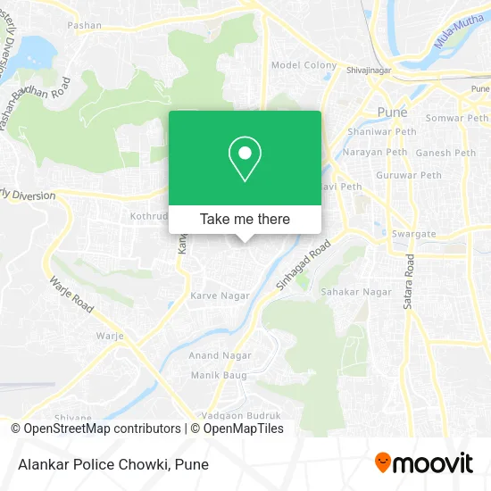 Alankar Police Chowki map