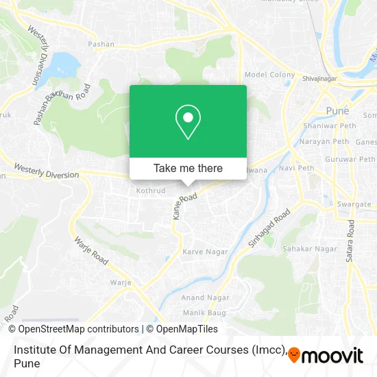 Institute Of Management And Career Courses (Imcc) map