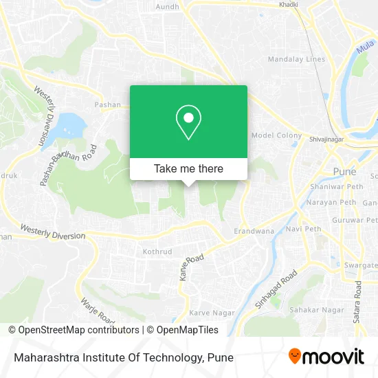 Maharashtra Institute Of Technology map