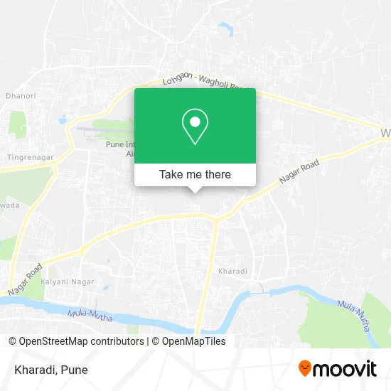 Kharadi map