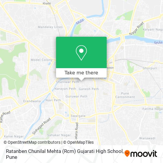 Ratanben Chunilal Mehta (Rcm) Gujarati High School map
