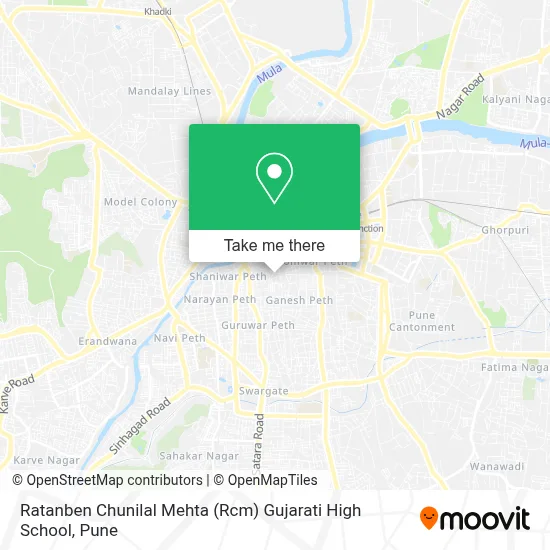 Ratanben Chunilal Mehta (Rcm) Gujarati High School map