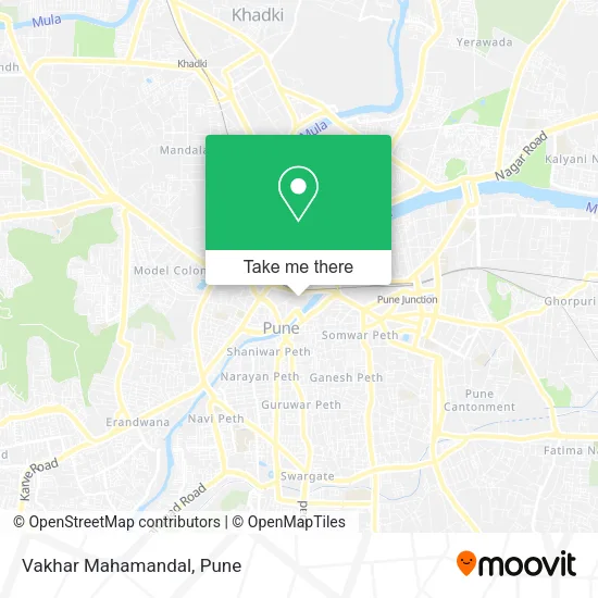 Vakhar Mahamandal map