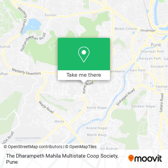 The Dharampeth Mahila Multistate Coop Society map