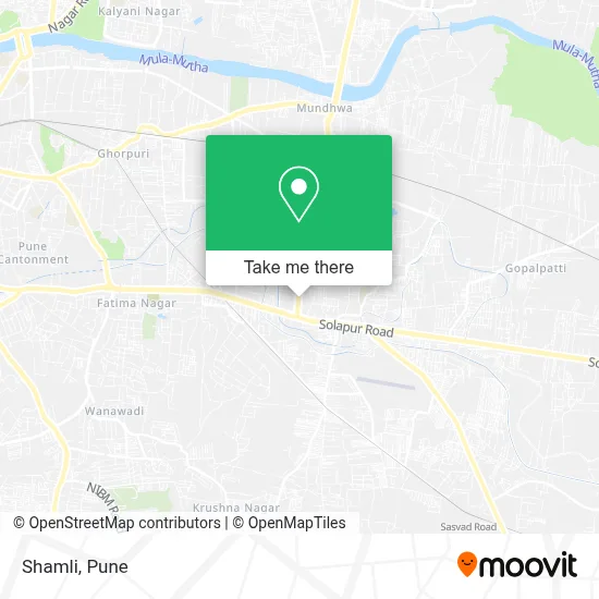 Shamli map