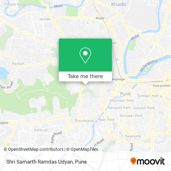 Shri Samarth Ramdas Udyan map