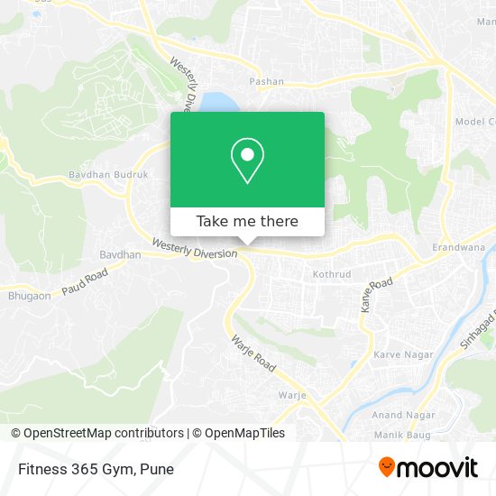 Fitness 365 Gym map