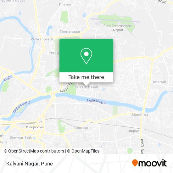 Kalyani Nagar map