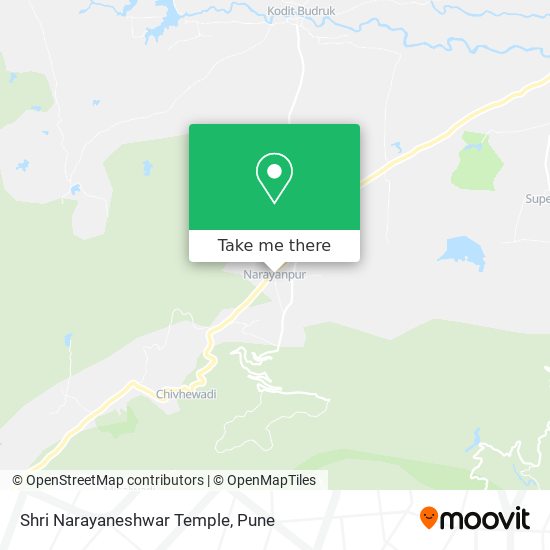 Shri Narayaneshwar Temple map