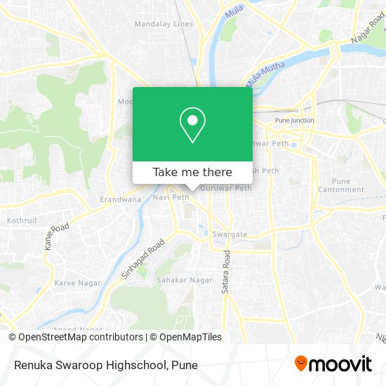 Renuka Swaroop Highschool map