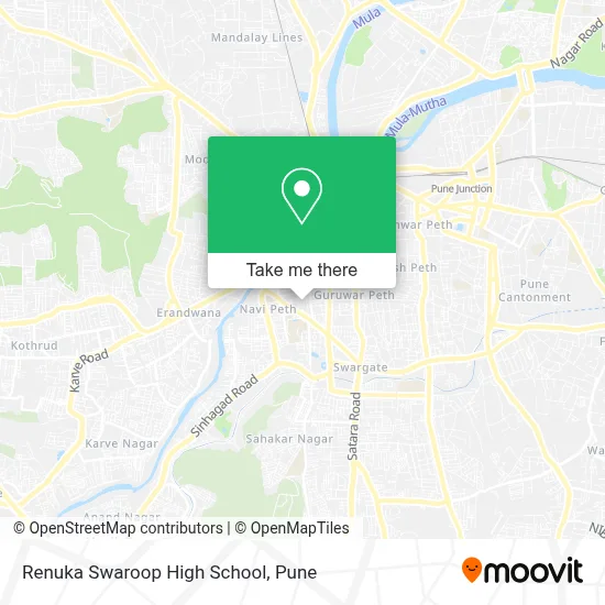 Renuka Swaroop Highschool map