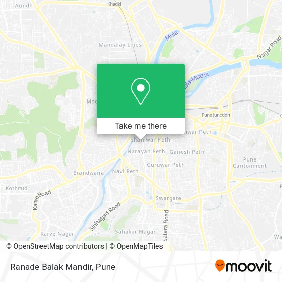 Ranade Balak Mandir map