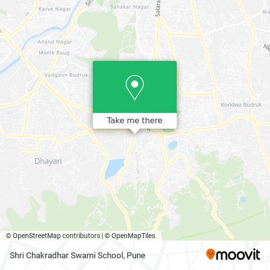 Shri Chakradhar Swami School map