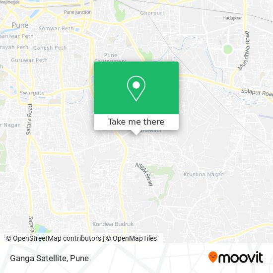 Satellite Map Near Me How To Get To Ganga Satellite In Pune & Velhe By Bus?