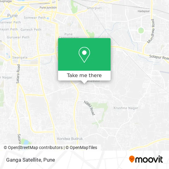 Latest Satellite Maps Pune How To Get To Ganga Satellite In Pune & Velhe By Bus?