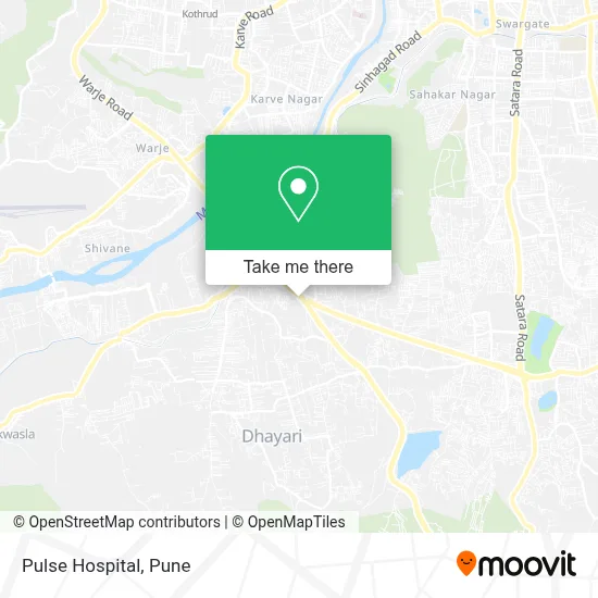 Pulse Hospital map