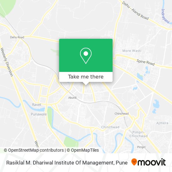 Rasiklal M. Dhariwal Institute Of Management map