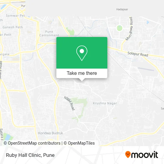Ruby Hall Clinic map