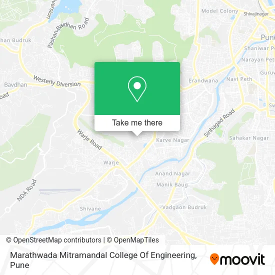 Marathwada Mitramandal College Of Engineering map