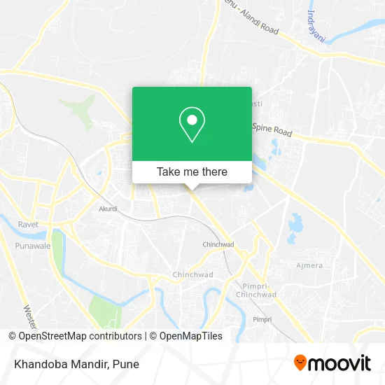 Khandoba Mandir map