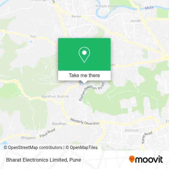 Bharat Electronics Limited map
