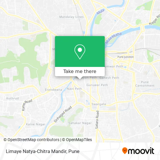 Limaye Natya-Chitra Mandir map