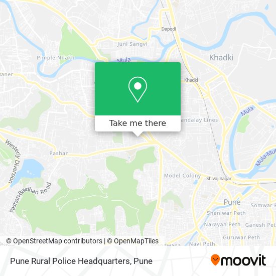 Pune Rural Police Headquarters map