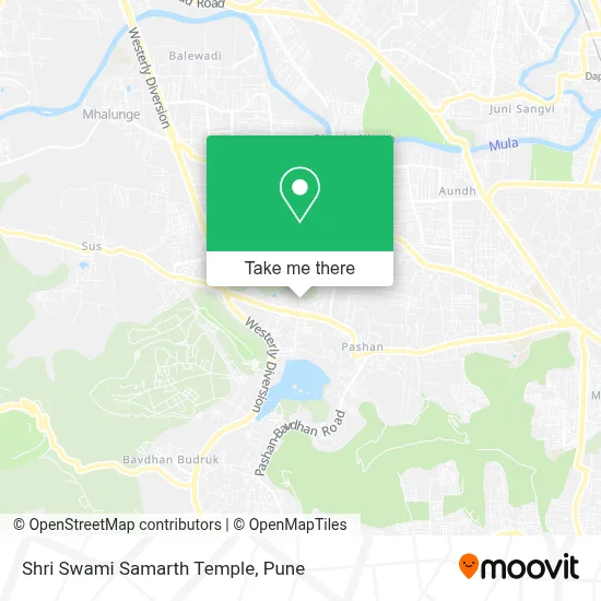 Shri Swami Samarth Temple map