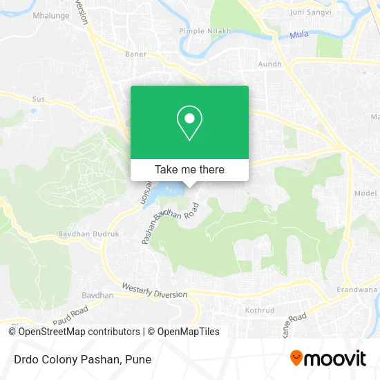 Drdo Colony Pashan map