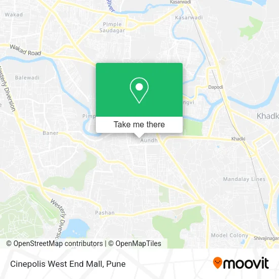 Cinepolis West End Mall map