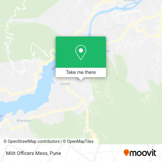 Milit Officers Mess map