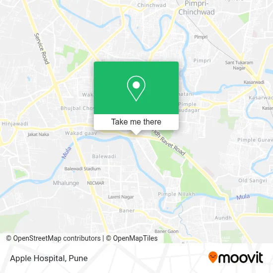 Apple Hospital map