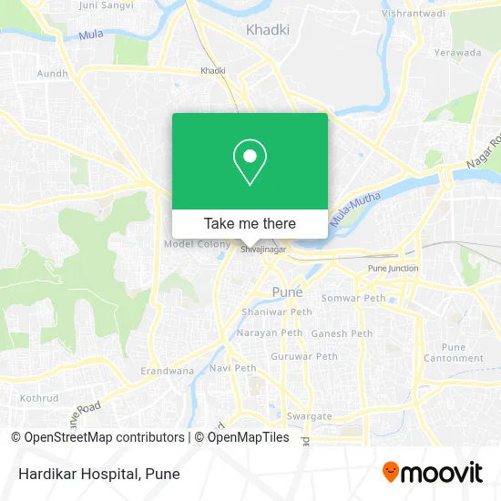Hardikar Hospital map