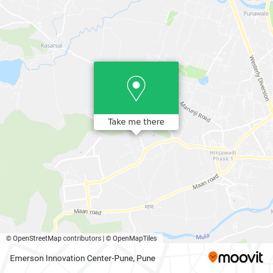 Emerson Innovation Center-Pune map