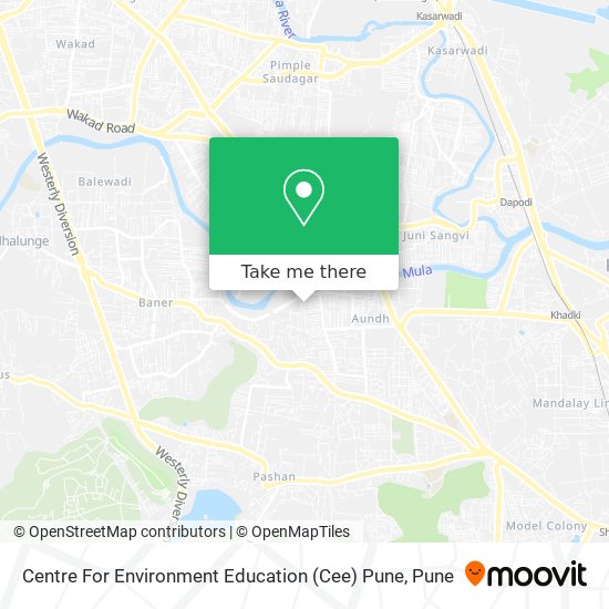 Centre For Environment Education (Cee) Pune map