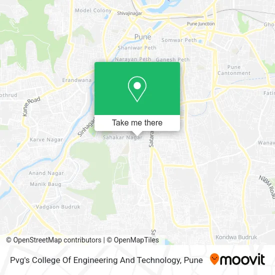 Pvg's College Of Engineering And Technology map