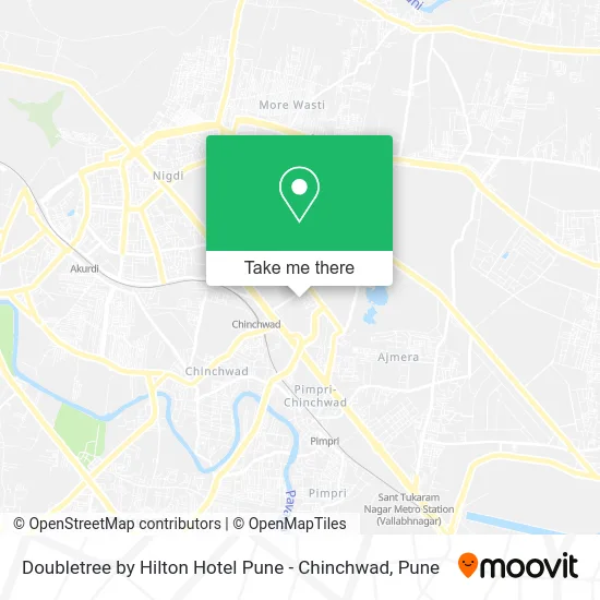 Doubletree by Hilton Hotel Pune - Chinchwad map