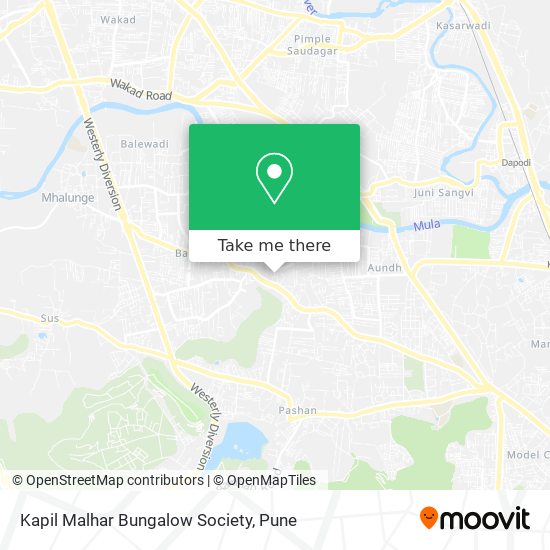 Kapil Malhar Bungalow Society map