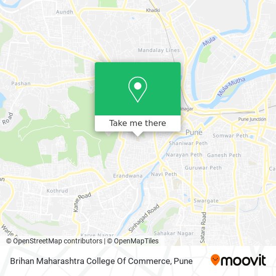 Brihan Maharashtra College Of Commerce map
